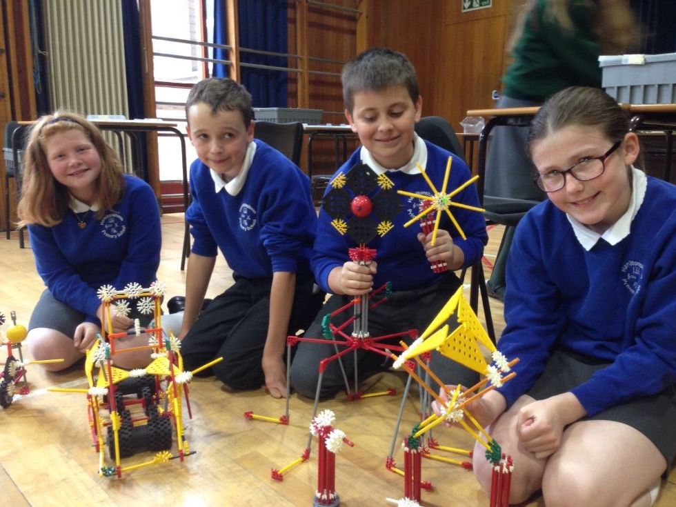 K\'Nex Challenge in Royal School Armagh