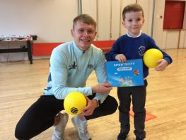 After School SportsCity Coaching in Dodgeball and Awards