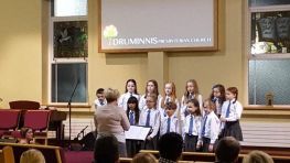 School Choir Feature in Carols by Candlelighr at Druminnis 