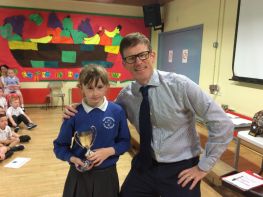 End of year prize winners