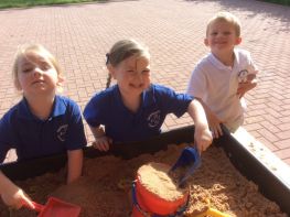 Outside play in Primary 1/2