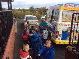 Ice-creams all round as Half Term treat
