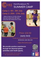 Core Kids NI Summer Camps at HPS