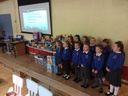 Harvest Service and Donation to Armagh Food Bank