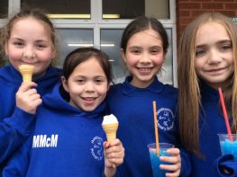 Coronation Ice-Cream Treat at School