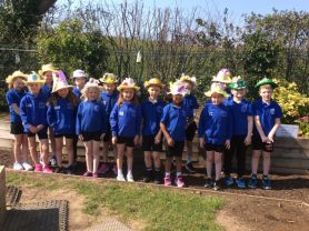 Easter hats in Primary 4