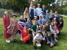 VE Anniversary Celebrations in Primary 5 🎉