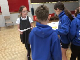 P7 club and P6/7 start helping hands.