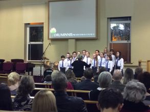 Busy Festive Period for School Choir
