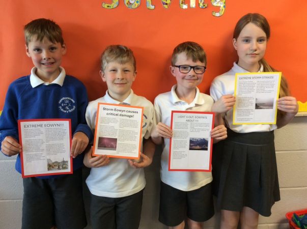 Newspaper Reports in Primary 5 🗞