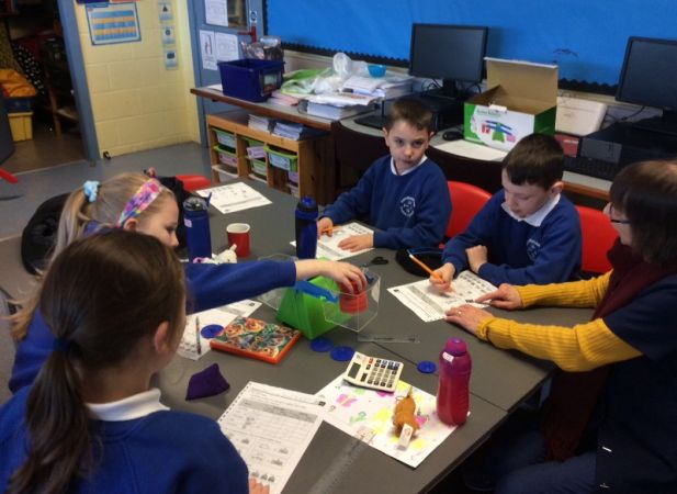 Viking Longboats sculpted from clay and calculating Weights of Objects by P5/6