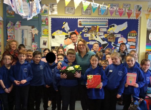 Monthly Awards presented by Clive in Assembly