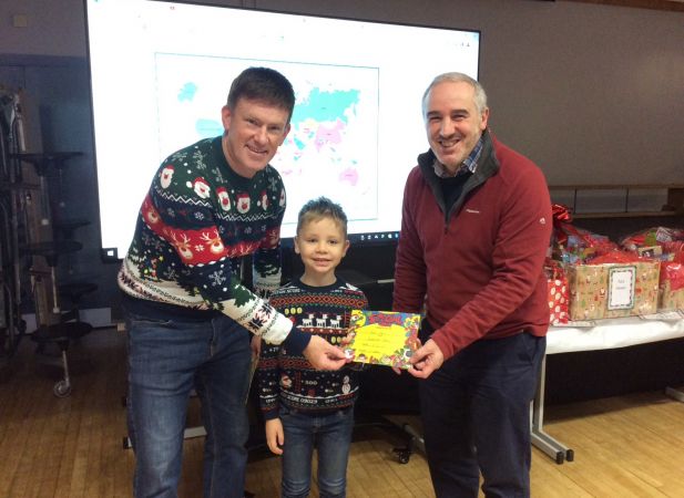Monthly Awards presented by Rev. Sam Finlay